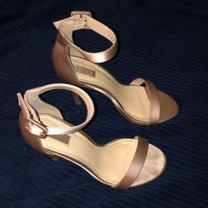 Rose gold High heels